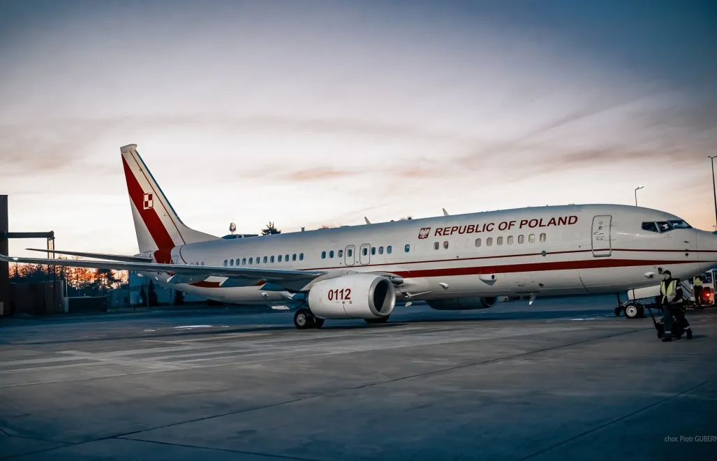 Samolot rządowy RP. Fot. Dowództwo Operacyjne RSZ/X (Twitter)