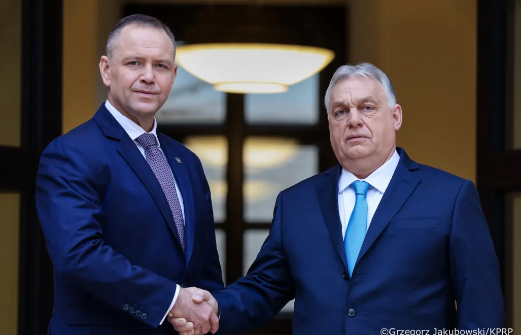 Prezydent Karol Nawrocki i premier Węgier Viktor Orban. Fot. X/Kancelaria Prezydenta/Grzegorz Jakubowski