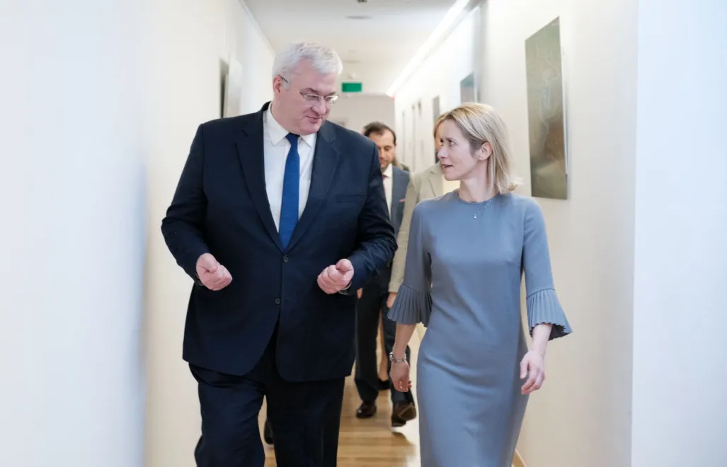 Andii Sybiha i szefowa unijnej dyplomacji Kaja Kallas, fot. X/@andrii_sybiha