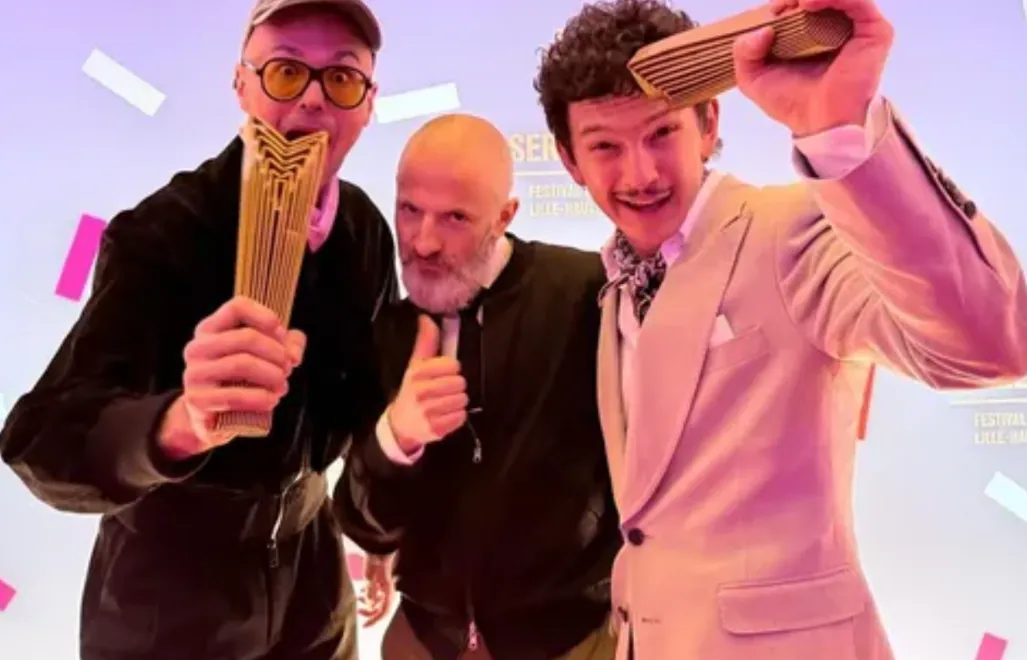 Kamil Studnicki, Karol Klementewicz, Ignacy Liss. Fot. Warner Bros Discovery