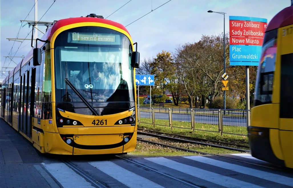 Od soboty zmienią się rozkłady jazdy wszystkich linii tramwajowych. Fot. wtp.waw.pl