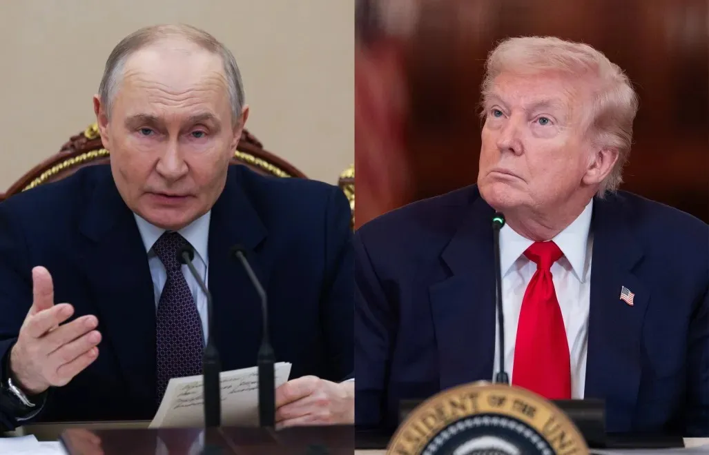 Владимир Путин и Дональд Трамп. Fot. PAP/EPA/GAVRIIL GRIGOROV/SPUTNIK/KREMLIN POOL/AARON SCHWARTZ