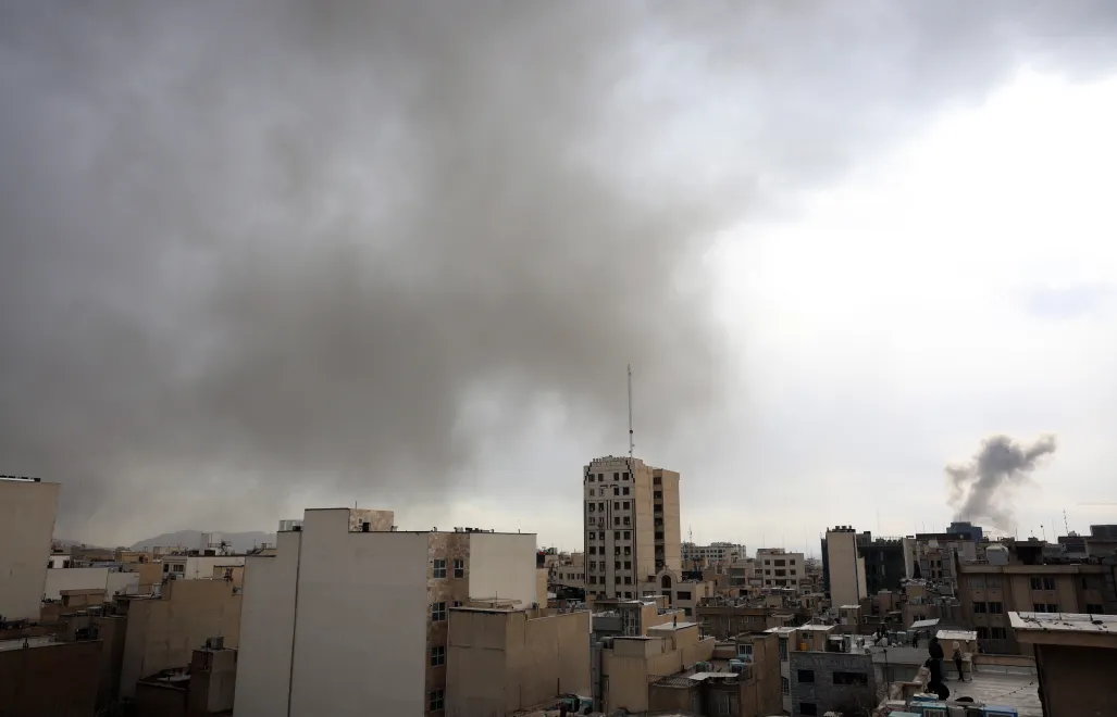 Atak Izraela na Teheran. Fot. PAP/EPA/ABEDIN TAHERKENAREH 
