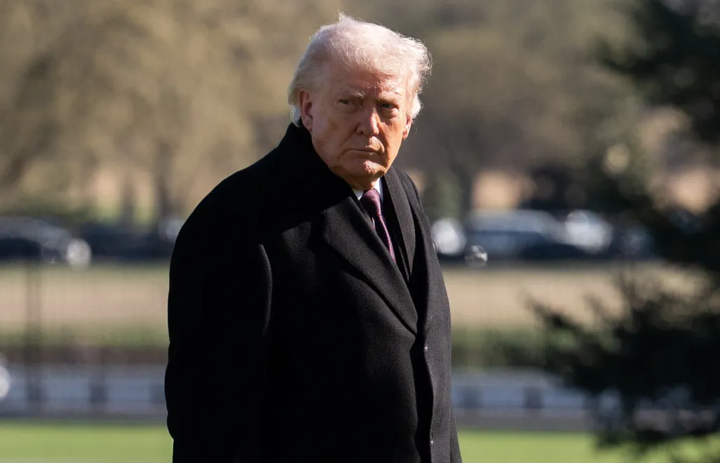 Prezydent USA Donald Trump. 	PAP/EPA/AARON SCHWARTZ / POOL