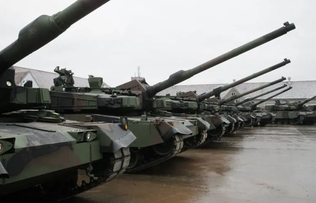 Czołgi K2 Fot. PAP/Tomasz Waszczuk