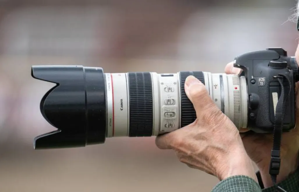 Aparat fotoreportera Fot. PAP/Tytus Żmijewski