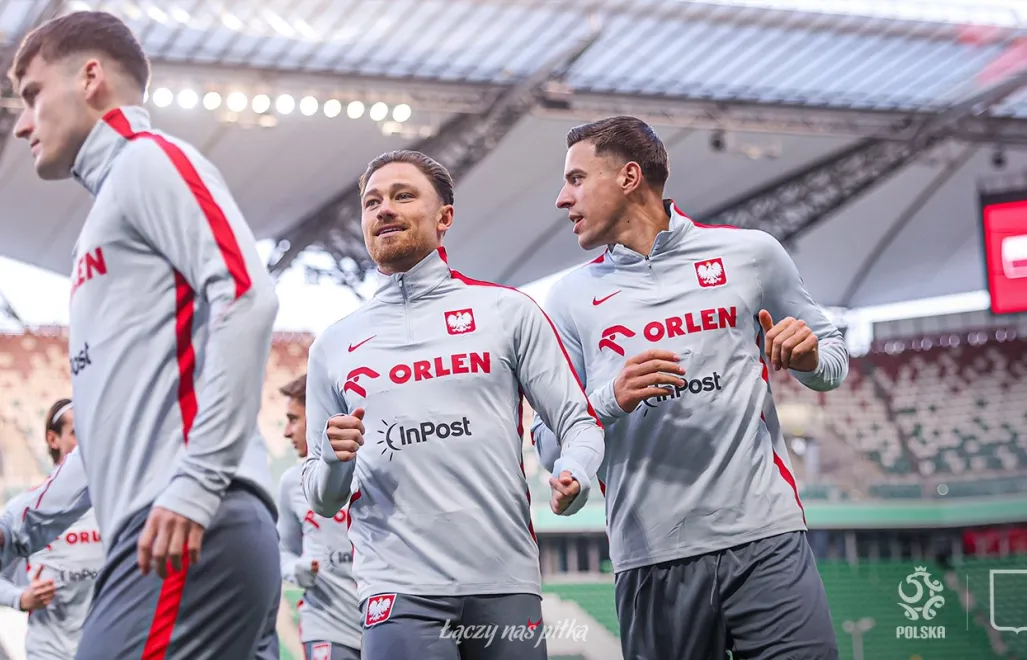 Czwartkowe spotkanie Polski z Albanią na PGE Narodowym rozpocznie się o godz. 20.45.Fot. X/Łączy nas piłka