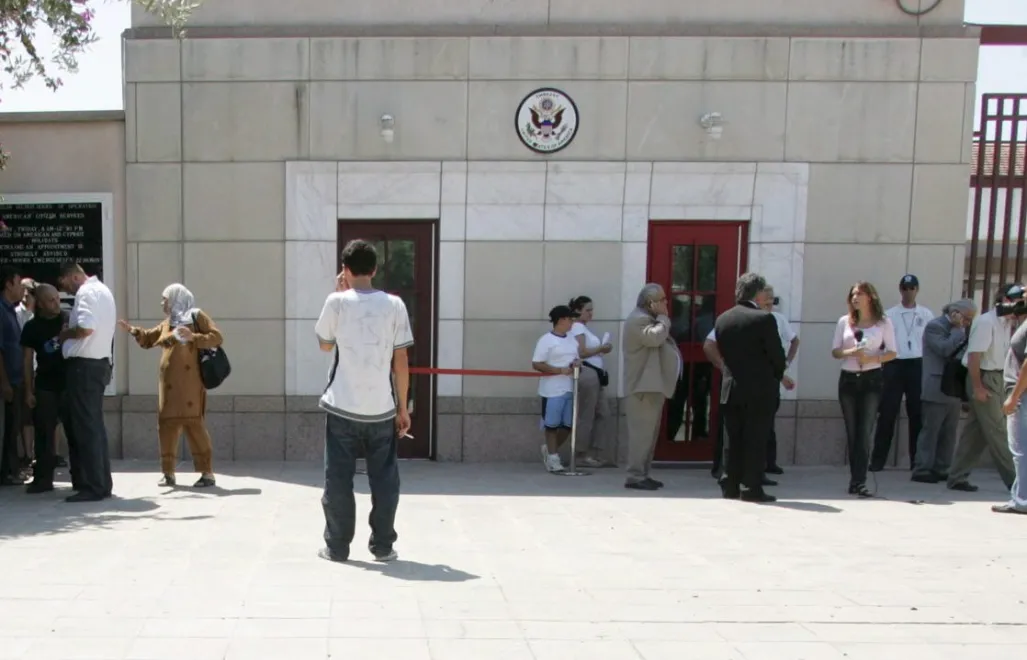 Ambasada USA w Nikozji Fot. PAP/EPA/KATIA CHRISTODOULOU