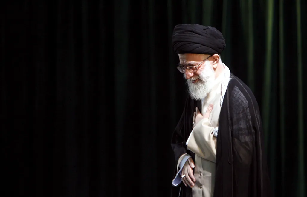 Убитий аятола Алі Хаменеї. Fot. PAP/EPA/Abedin Taherkenareh