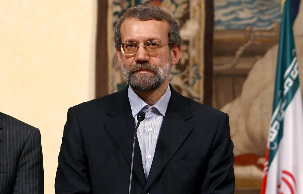 Sekretarz irańskiej Najwyższej Rady Bezpieczeństwa Narodowego Ali Laridżani. Fot. PAP/EPA/ETTORE FERRARI