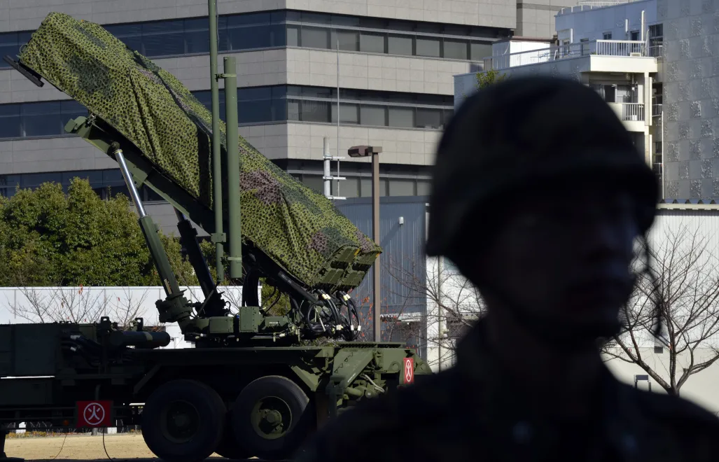 Ракетний комплекс PAC-3 (англ. Patriot Advanced Capability 3). Fot. PAP/EPA/FRANCK ROBICHON