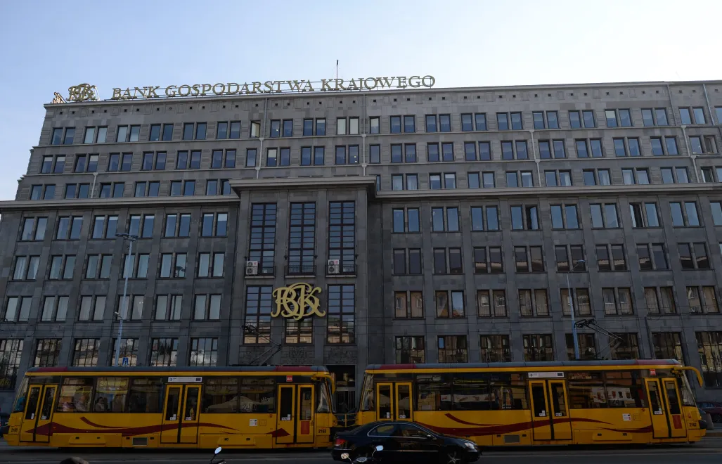 Будинок Банку крайового господарства, фотоілюстрація. Fot. PAP/Jacek Turczyk