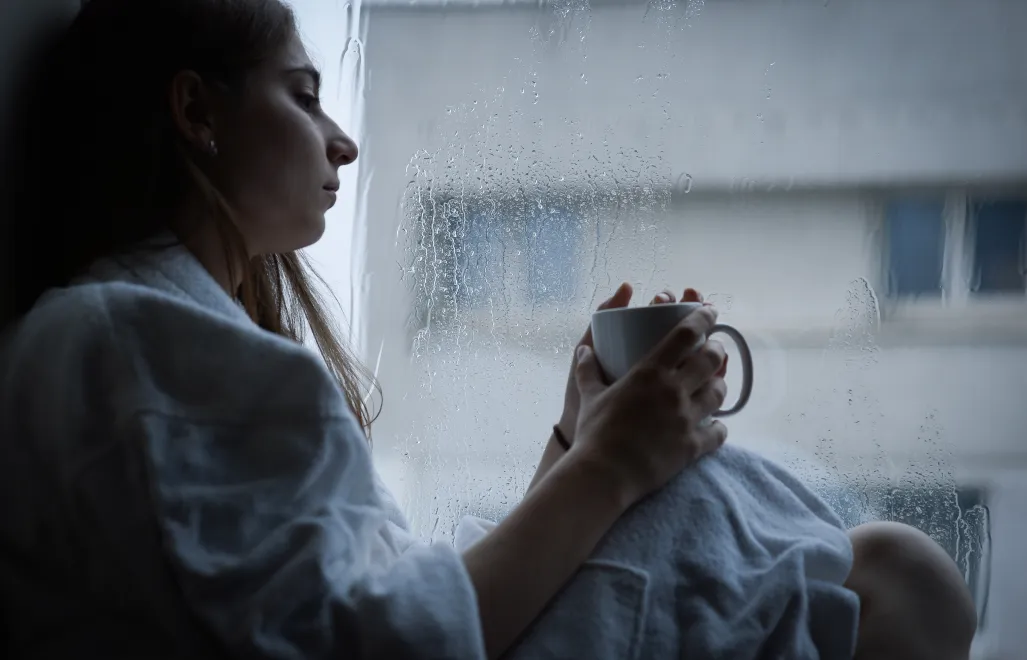 Osoba w złym stanie psychicznym - zdjęcie ilustracyjne Fot. PAP/Archiwum Turczyk