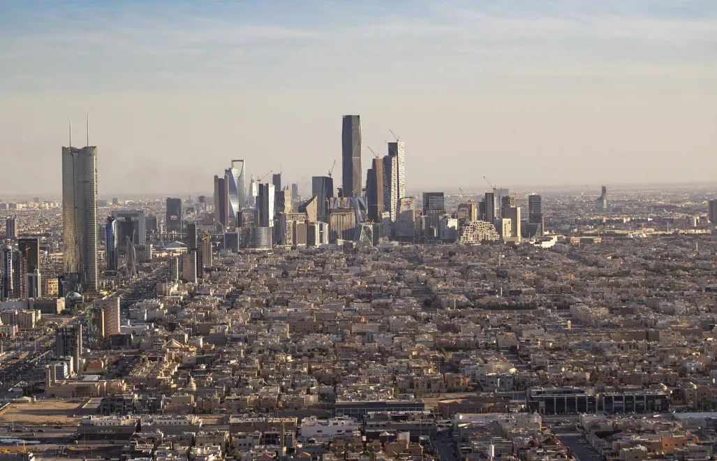 Widok na Rijad, fot. PAP/EPA/ANDRE PAIN