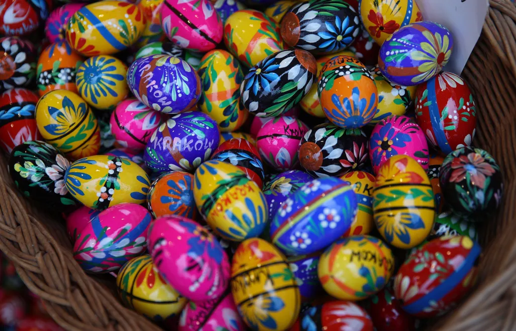 Pisanki Fot. PAP/Łukasz Gągulski