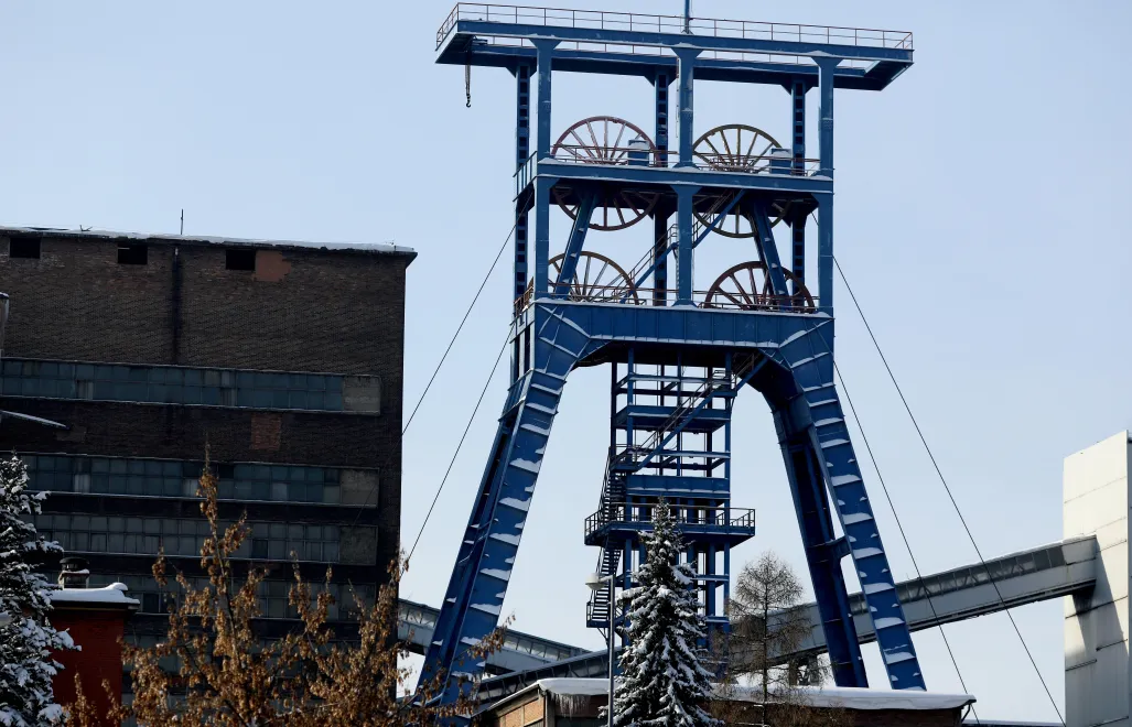 Kopalnia KWK ROW Ruch Jankowice w Rybniku, fot. PAP/Zbigniew Meissner