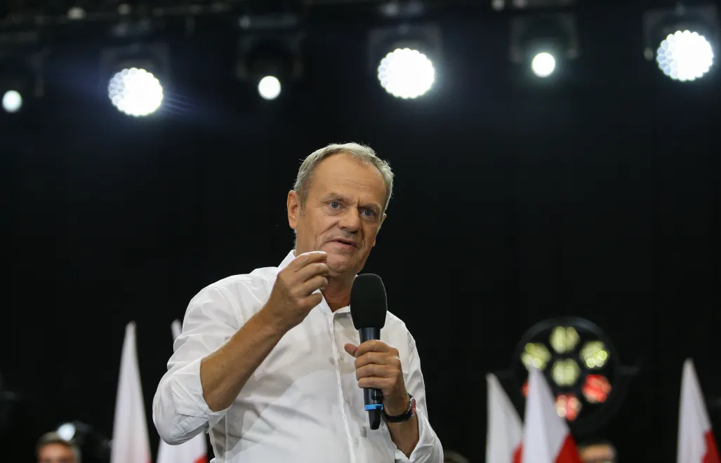 Donald Tusk. Fot. PAP/	Zbigniew Meissner