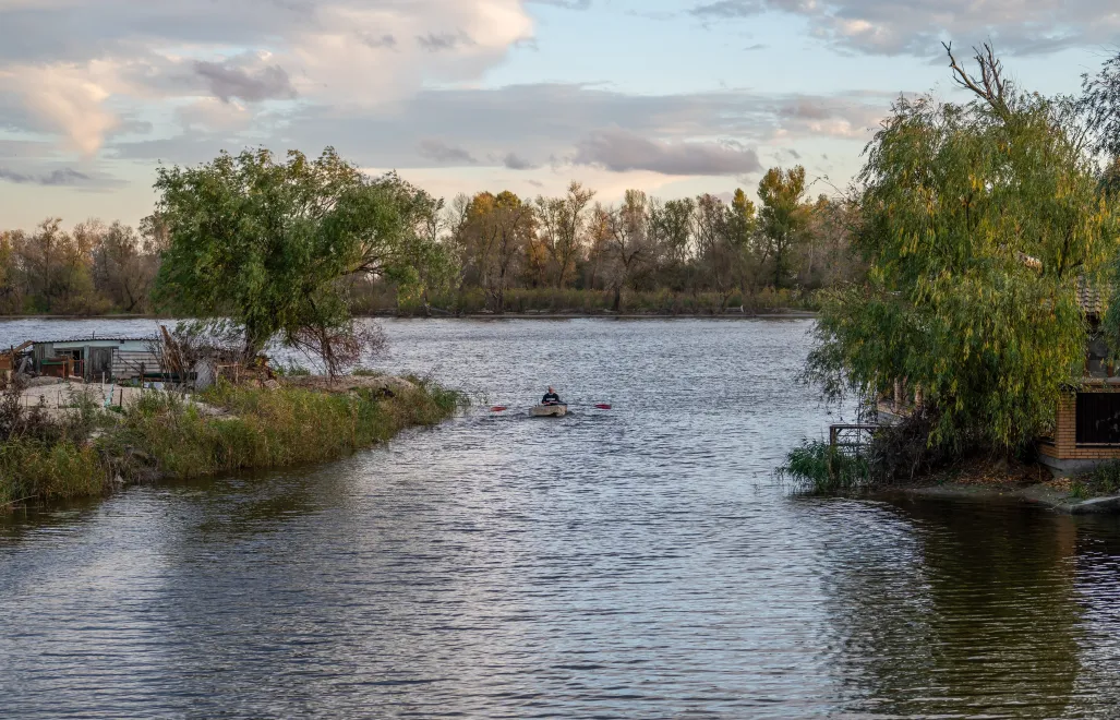 Dniestr na Ukrainie, zdjęcie ilustracyjne, fot. PAP/Viacheslav Ratynskyi
