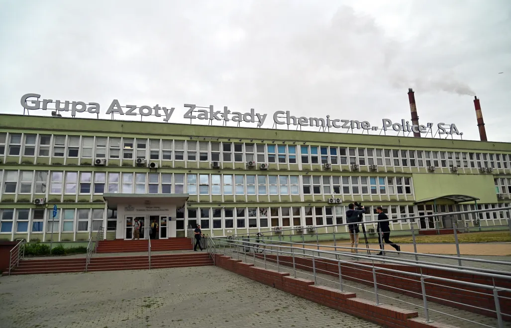 Zakłady Chemiczne „Police”. Fot. PAP/Marcin Bielecki