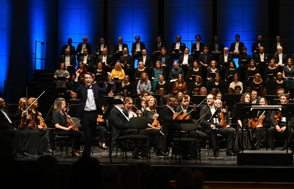 Festiwal Sinfonia Varsovia Swojemu Miastu w Teatrze Wielkim - Operze Narodowej w Warszawie Fot. PAP/Radek Pietruszka