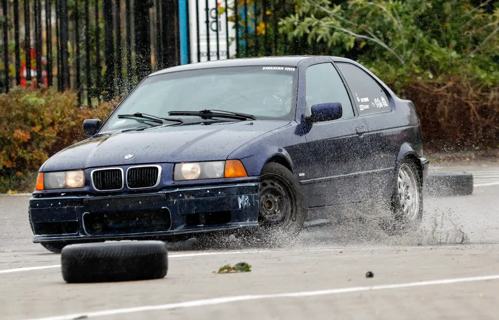 Pokaz driftu Fot. PAP/Waldemar Deska