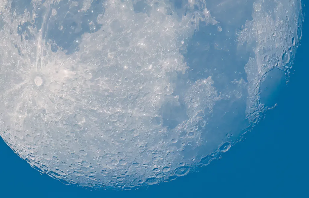 Księżyc. Fot. PAP/Łukasz Gągulski