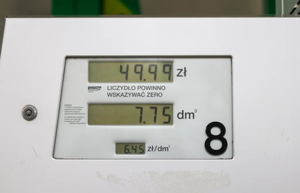 Stacja benzynowa (zdjęcie ilustracyjne). Fot. PAP/Albert Zawada