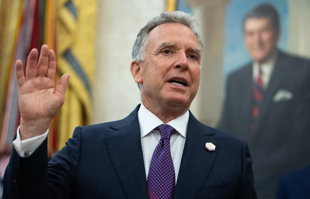 Steve Witkoff. Fot. EPA/FRANCIS CHUNG / POOL