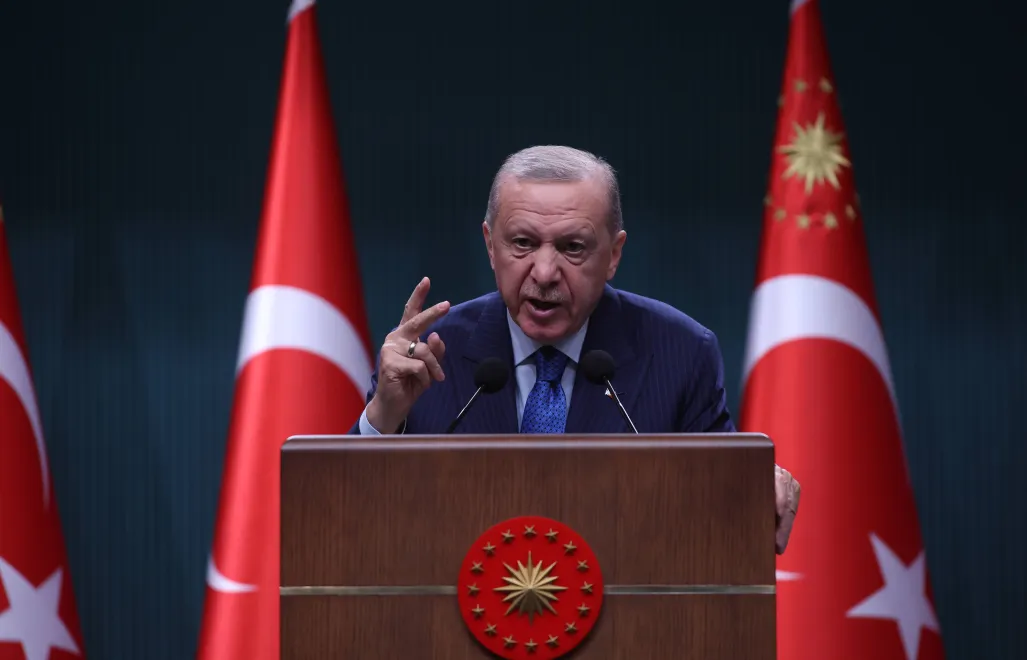 Реджеп Таїп Ердоган. Fot. PAP/EPA/NECATI SAVAS 