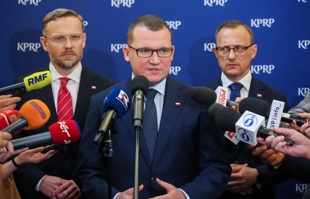 Szef gabinetu prezydenta Paweł Szefernaker. Fot. PAP/	Leszek Szymański