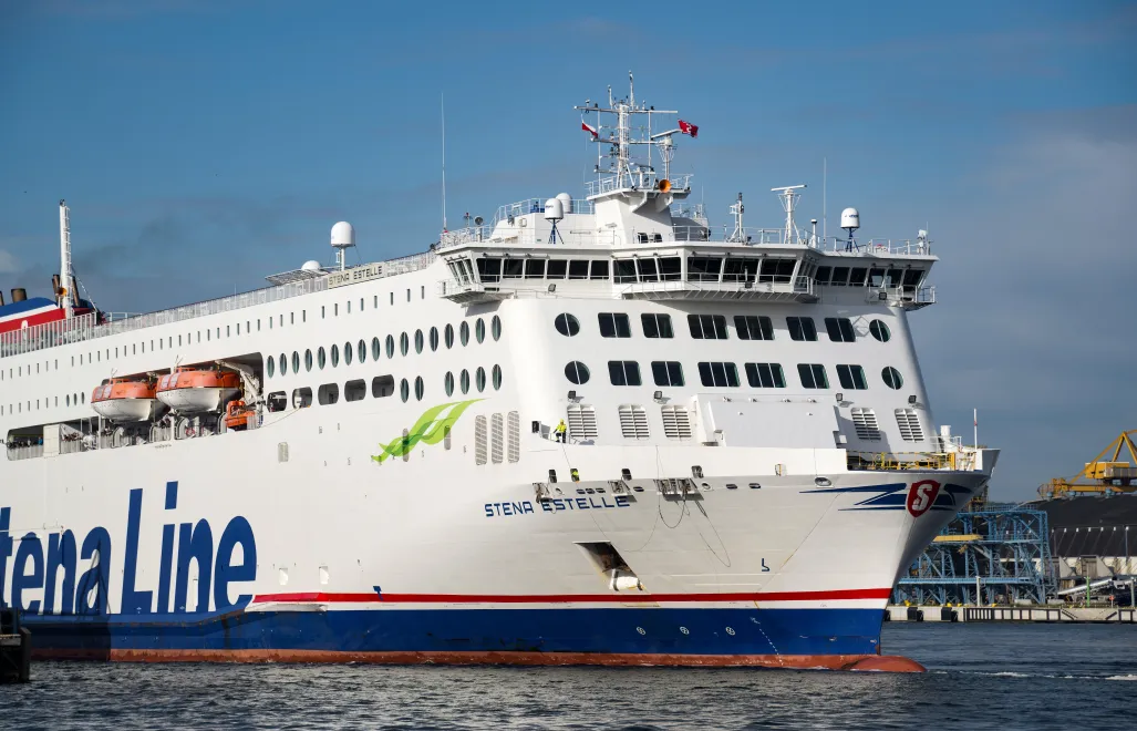 Prom Stena Line w porcie w Gdyni Fot. PAP/Andrzej Jackowski