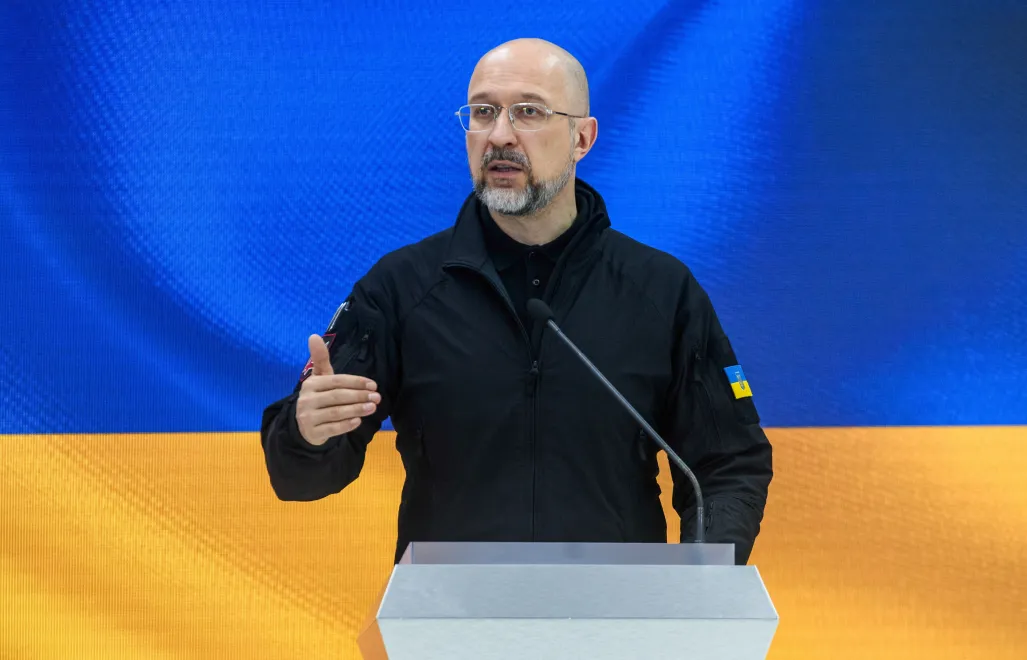 Denys Szmyhal, fot. PAP/Vladyslav Musiienko