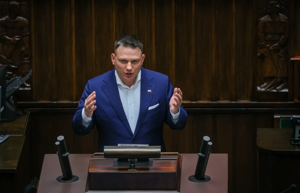 Sławomir Mentzen. Fot. PAP/Leszek Szymański