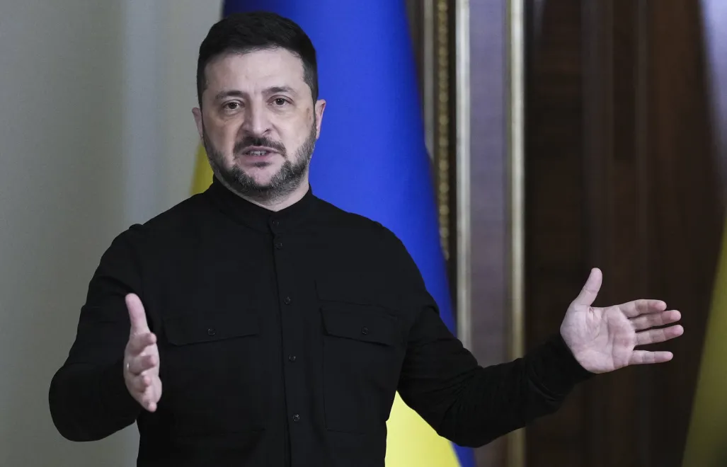 Президент України Володимир Зеленський. Fot. PAP/EPA/STRINGER