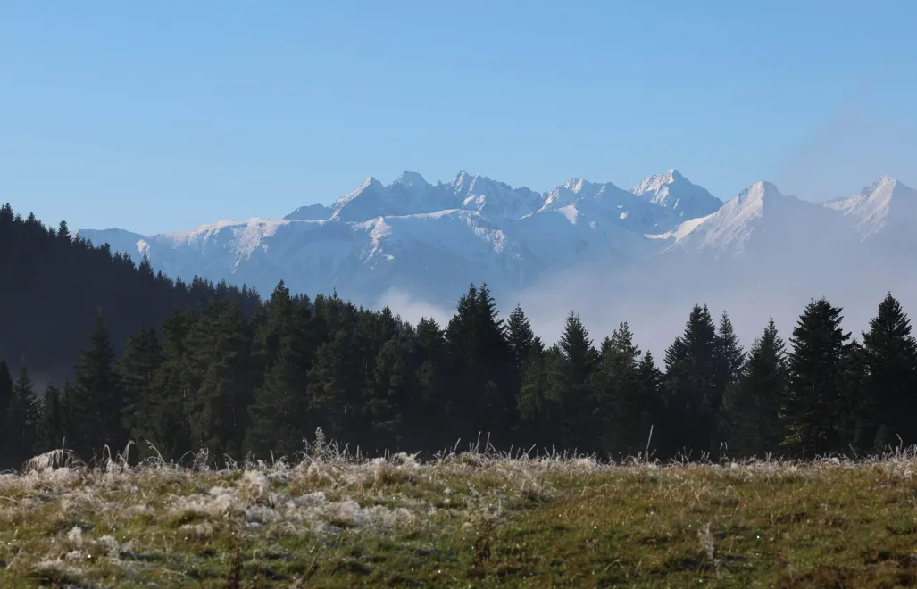 Widok na Tatry. Fot. PAP/Grzegorz Momot