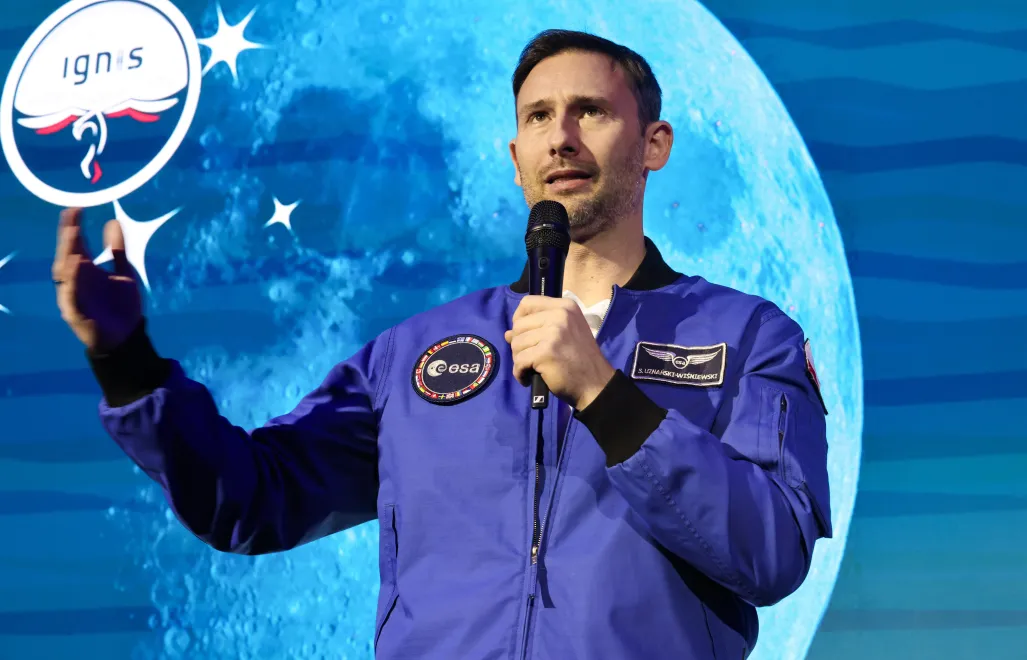 Sławosz Uznański-Wiśniewski. Fot. PAP/Krzysztof Świderski