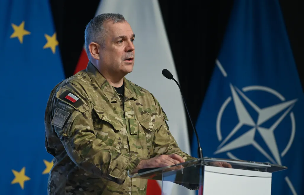 Szef Sztabu Generalnego Wojska Polskiego gen. Wiesław Kukuła. Fot. PAP/Marcin Obara