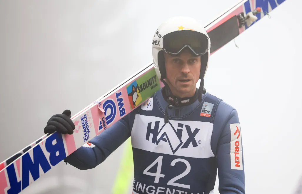 Piotr Żyła. Fot. PAP/EPA/MARTIN DIVISEK