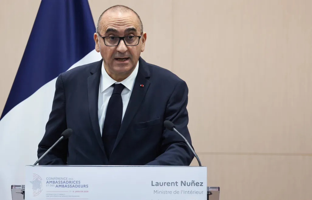 Laurent Nunez. Fot. LUDOVIC MARIN / POOL