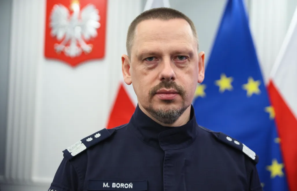 Komendant główny Policji gen. insp. Marek Boroń. Fot. PAP/Leszek Szymański