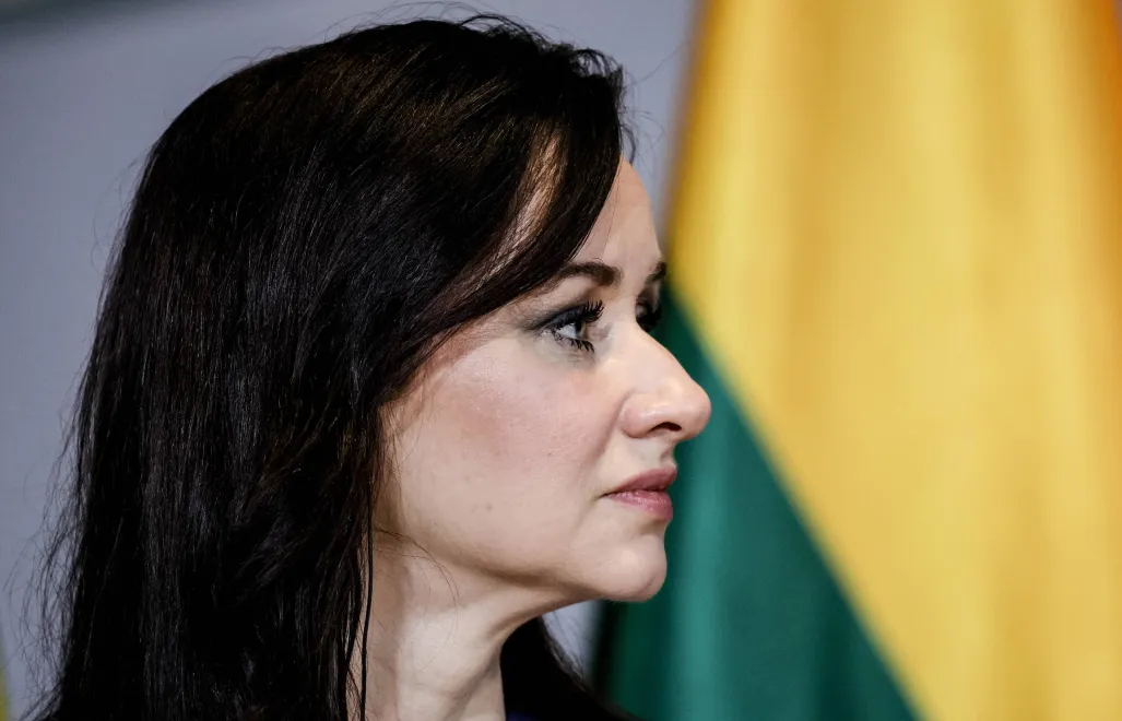 Премьер-министр Литвы Инга Ругинене. Fot. PAP/EPA/Filip Singer