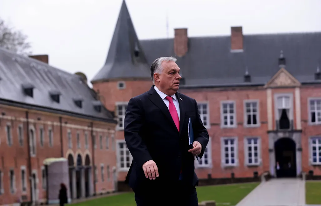 Viktor Orban, fot. PAP/EPA/OLIVIER HOSLET