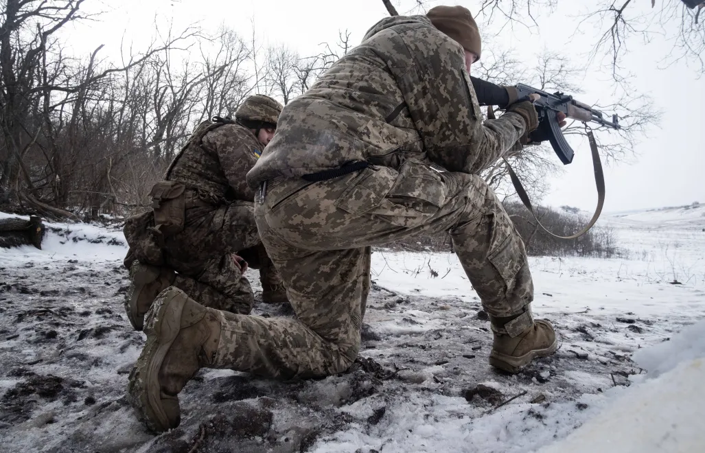 Żołnierze ukraińscy w Charkowie. Fot. PAP/EPA/María Senovilla