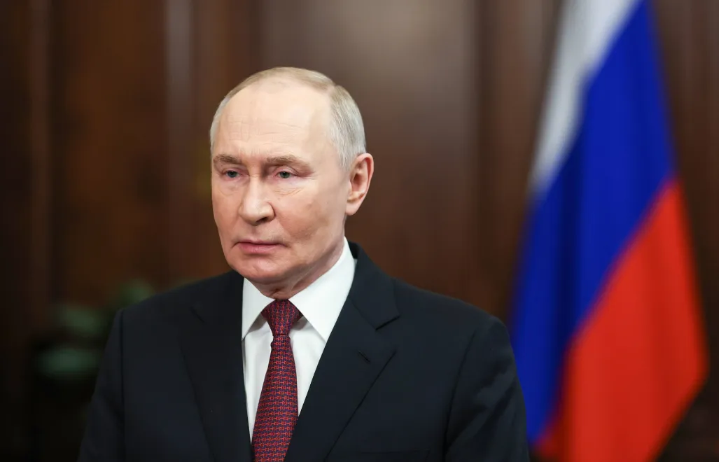 Rosyjski przywódca Władimir Putin. Fot. PAP/EPA/VYACHESLAV PROKOFYEV/SPUTNIK/KREMLIN/POOL