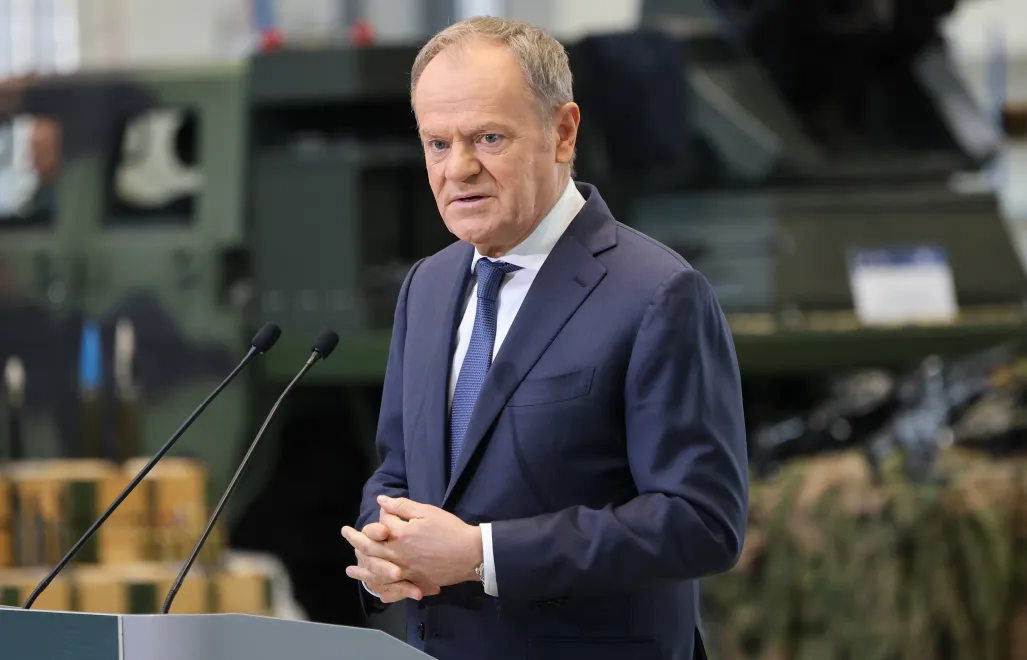 Premier Donald Tusk. Fot. PAP/Albert Zawada