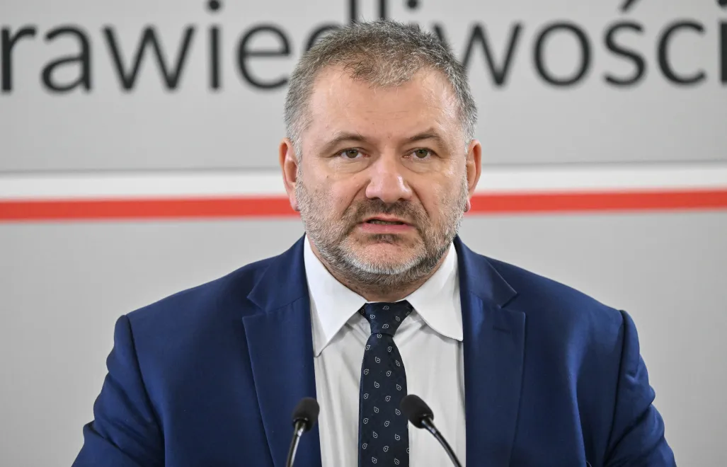 Міністр юстиції та Генеральний прокурор Польщі Вальдемар Журек. Fot. PAP/Piotr Nowak