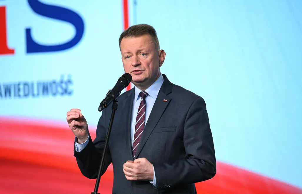 Mariusz Błaszczak. Fot. PAP/Marcin Obara
