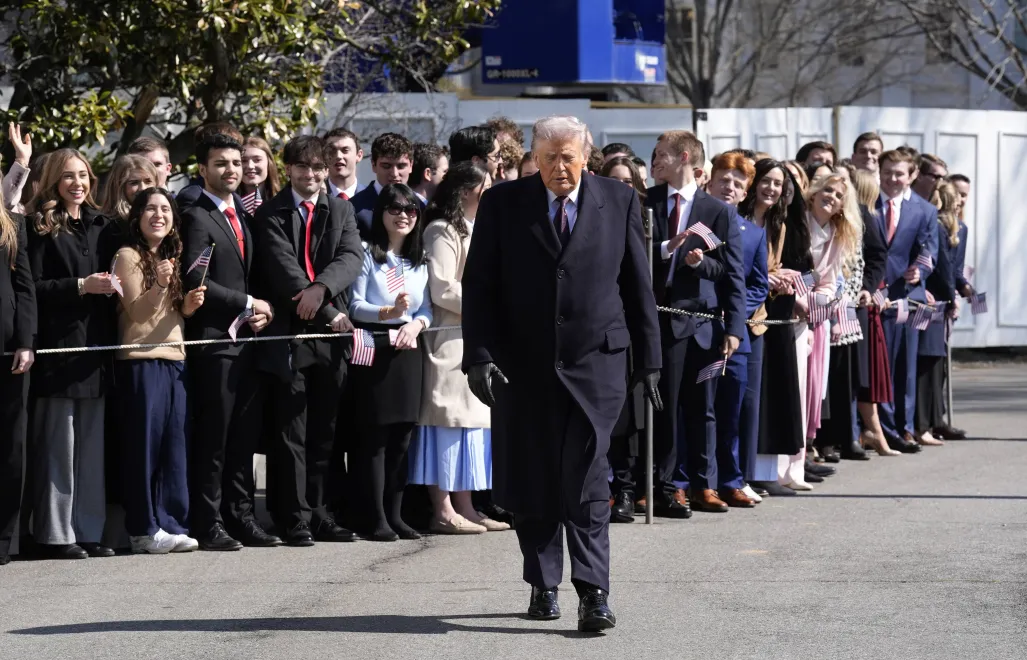 Prezydent USA Donald Trump. fot. PAP/EPA/YURI GRIPAS / POOL