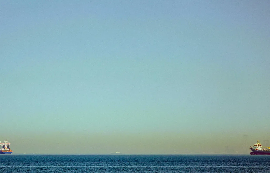 Statki w pobliżu Zjednoczonych Emiratów Arabskich, fot. PAP/EPA/STRINGER