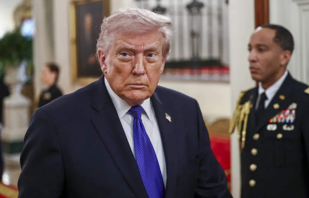 Дональд Трамп. Fot. PAP/EPA/JIM LO SCALZO